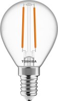 Toshiba LED Filament Tropfen Lampe E14 2.5W 2700K 250Lm...