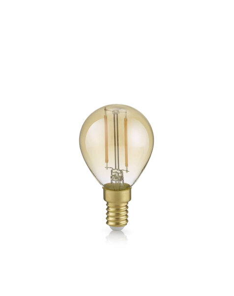 Trio Tropfen LED Lampe E14  4W ⌀4,5cm Amber warmweiss
