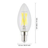 Eglo 110283 LED E14 Leuchtmittel 1x2,2W Ø35mm warmweiss