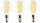 Müller Licht LED Lampe G45 4.9W 40W 220-240V E14 470lm 4000K Retro-3er-Set 401105
