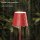 SIGOR 4547701 Akku-Tischleuchte Nuindie mini 25cm feuerrot rund 2,2W FlexMood 2200K/2700K IP54 Ra85 dimmbar
