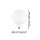 EGLO Vintage Spezial E27 LED große Globe Lampe G200 4W 2700K warmweiss dimmbar