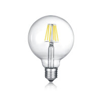 Trio Globe LED Lampe E27  6W ⌀9,5cm dimmbar Klar...