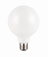 Trio Globe LED Lampe E27  9W ⌀9,5cm dimmbar Weiß...