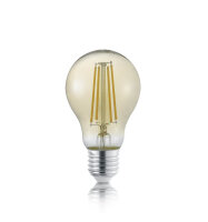 Trio Leuchtmittel LED Lampe E27  7W ⌀6cm dimmbar Amber...
