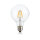 Ideal Lux LAMPADINE E27 Lampe 8W ⌀95mm Klar 101323