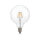 Ideal Lux LAMPADINE E27 Lampe 8W ⌀125mm Klar 101347