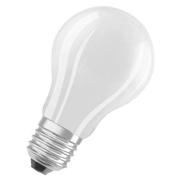 OSRAM LED CLASSIC höchste Effizienzklasse A 3.8W 827 gefrostet E27 Lampe 806lm 2700K warmweiss wie 60W 4099854236778