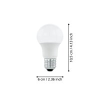 Eglo 11935 LED E27 Leuchtmittel 1x3,4W Ø60mm neutralweiss