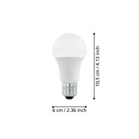 Eglo 11936 LED E27 Leuchtmittel 1x5,9W Ø60mm neutralweiss