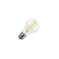 SLV LED A60, LED-Leuchtmittel, clear, E27, 8W, 2700K 1008643