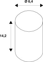 SLV LED ST64, LED-Leuchtmittel, gold, E27, 4W, 2000K 1008646