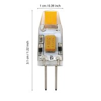 Eglo 110158 LED G4 2-fach Leuchtmittel 2x1,2W...