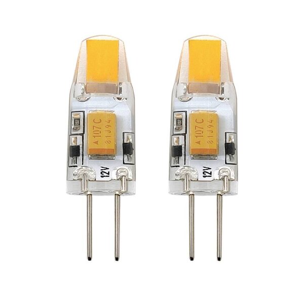 Eglo 110159 LED G4 2-fach Leuchtmittel 2x1,8W Ø10mm warmweiss dimmbar
