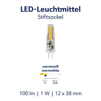 Müller Licht LED Lampe Spezial G4 100lm 2700K 401126