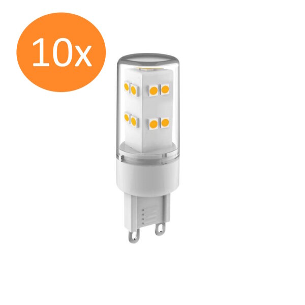 10er-Set Nordlux LED Lampe G9 3,3W 3000K warmweiss 5195000221