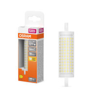 OSRAM LED Röhre LINE R7S 20W 830 Clear R7s Warmweiss...
