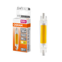 OSRAM LED Lampe SLIM LINE R7S 4.5W 827 Glas R7s Warmweiss...