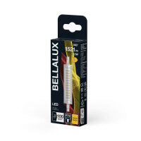 BELLALUX LED Lampe SLIM LINE R7S 12W 827 Clear R7s Warmweiss 4099854267727