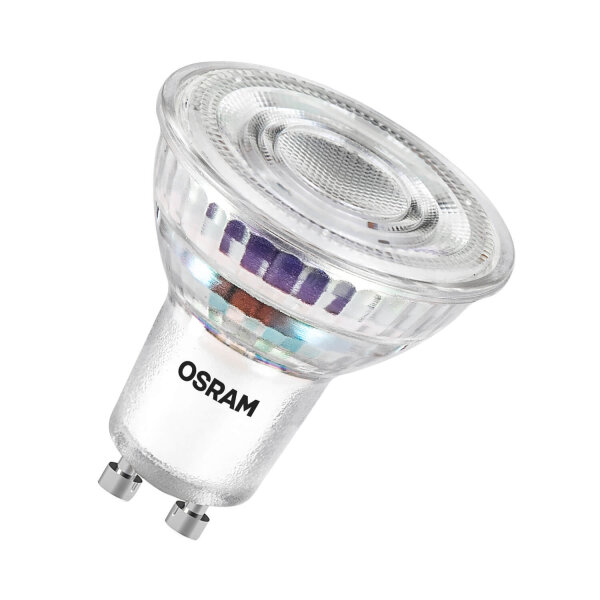 OSRAM LED Spot, Strahler LAMPS höchste Energieeffizienzklasse A REFLECTOR 2.5W 827 GU10 Warmweiss 4099854267765