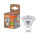 OSRAM LED Spot, Strahler LAMPS höchste Energieeffizienzklasse A REFLECTOR 2.5W 827 GU10 Warmweiss 4099854267765