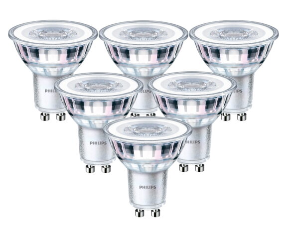 6er-Set Philips CorePro LED Spot 4W GU10 warmweiss 36° dimmbar 8718696721377