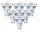 6er-Set Philips CorePro LED Spot 4W GU10 warmweiss 36° dimmbar 8718696721377
