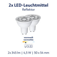 Müller Licht LED Reflektor GU10 345lm 2700K 36°...