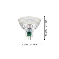 Eglo 12246 LED GU5,3 2-fach Leuchtmittel 2x1,8W...