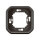 Legrand PLEXO New Feuchtraum Unterputz Tragrahmen, Tragring, 1-fach anthrazit 069606L