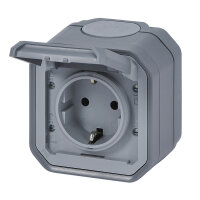 Legrand PLEXO New Feuchtraum Aufputz Steckdose inklusive...