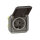 Legrand PLEXO New Einsatz, Feuchtraum Steckdose inkl. Klappdeckel, Berührungsschutz, Steckklemmen IP55/IP44 anthrazit 069871L