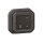 Legrand PLEXO New Connected Feuchtraum Rollladenschalter, Smart-Home, Aufputz Schalter, kabellos, batterielos, Home+Control-App, IP55 wasserfest, stoßfest anthrazit 069883L