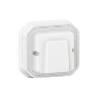 Legrand PLEXO New Feuchtraum Kabelauslass mit Zugentlastung, Kabeldurchmesser 5-13mm, 16A, IP55 IK07 staub- und schmutzbeständig Weiß, 069888L