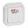 Legrand PLEXO New Abdeckung für Feuchtraum-Aufputz-1-Fach Wechselschalter, Montage mittels Steckklemmen, IP55 IK07, 10A Weiß, 069851L