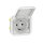Legrand PLEXO New Einsatz Schutzkontakt-Steckdose Steckklemmen, EB, IP44 IK08, Ultraweiß, 069640L