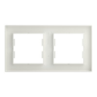 Schneider Electric ASFORA 2-Fach Rahmen Horizontal weiss EPH5800221D