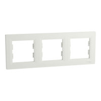 Schneider Electric ASFORA 3-Fach Rahmen Horizontal weiss EPH5800321D
