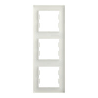 Schneider Electric ASFORA 3-Fach Rahmen Vertikal weiss EPH5810321D