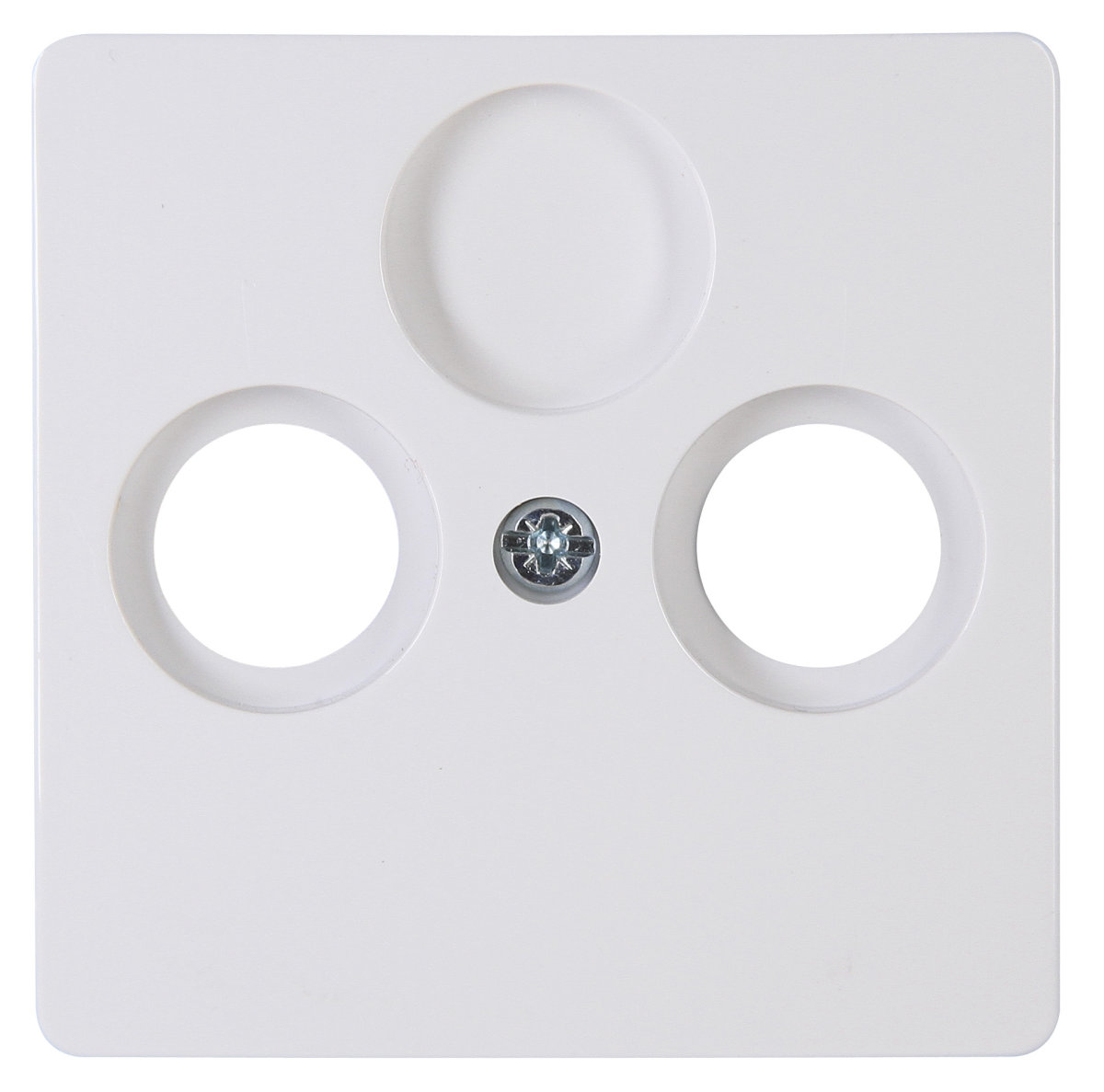 Kopp centraalplaat RJ45 wandcontactdoos 1- en 2-voudig HK05 Paris zwart mat