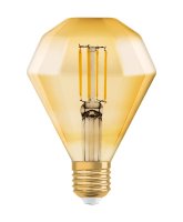 OSRAM Vintage 1906 E27 DIAMOND Filament LED Lampe 4,5W...