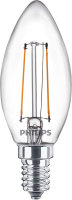 2er-Set Philips LED Kerze Classic 2W warmweiss E14...