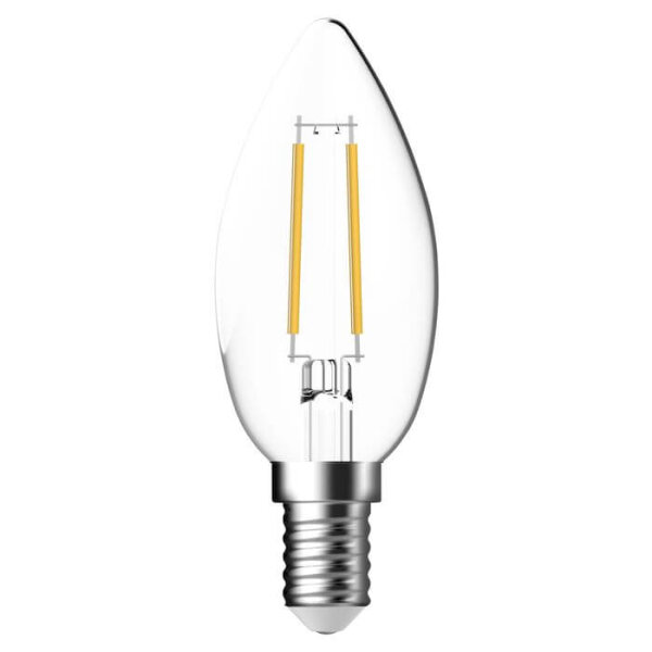 Nordlux LED Kerze Filament E14 2,5W 2700K warmweiss 5183000121