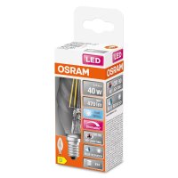 OSRAM LED Kerzenlampe Superstar Plus gedreht E14 Filament...
