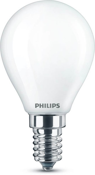 Philips LED COOL WHITE Classic 4.3W neutralweiss 4000K E14 matt = 40W