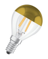 OSRAM Gold verspiegelt E14 LED Spiegellampe 4W P40...