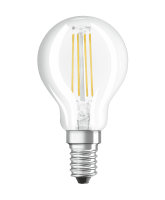 OSRAM LED Lampe Retrofit P40 4.5W E14 klar Filament...