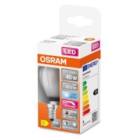 OSRAM LED Lampe Superstar Plus matt E14 Filament 3,4W...