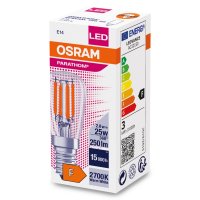 OSRAM LED Lampe T-Form Parathom Special T26 E14 2,8W...