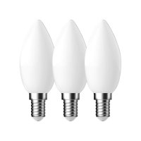 Nordlux 3er-Set LED Lampe Filament E14 4W 2700K warmweiss...